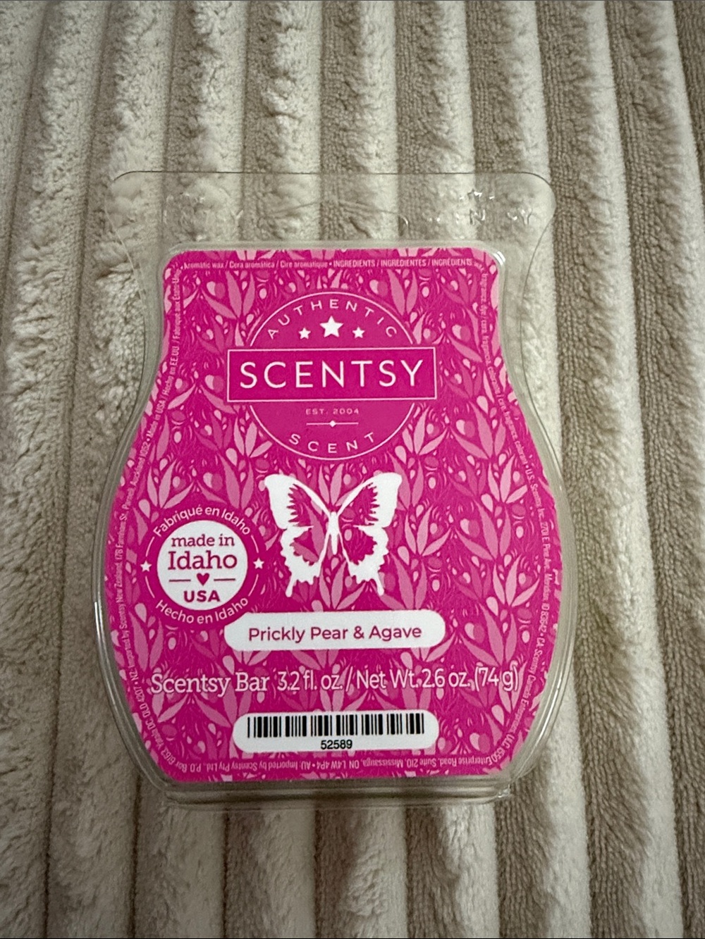 Scentsy Prickly Pear & Agave Wax Bar